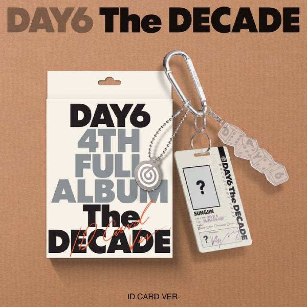 PRE-ORDER] DAY6 - 4TH ALBUM 'The DECADE' (ID CARD VERSION / MD